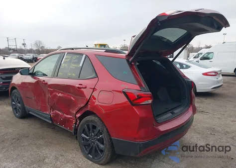 2024 Chevrolet Equinox Awd Rs from USA, damaged, VIN 3GNAXWEG8RS176932